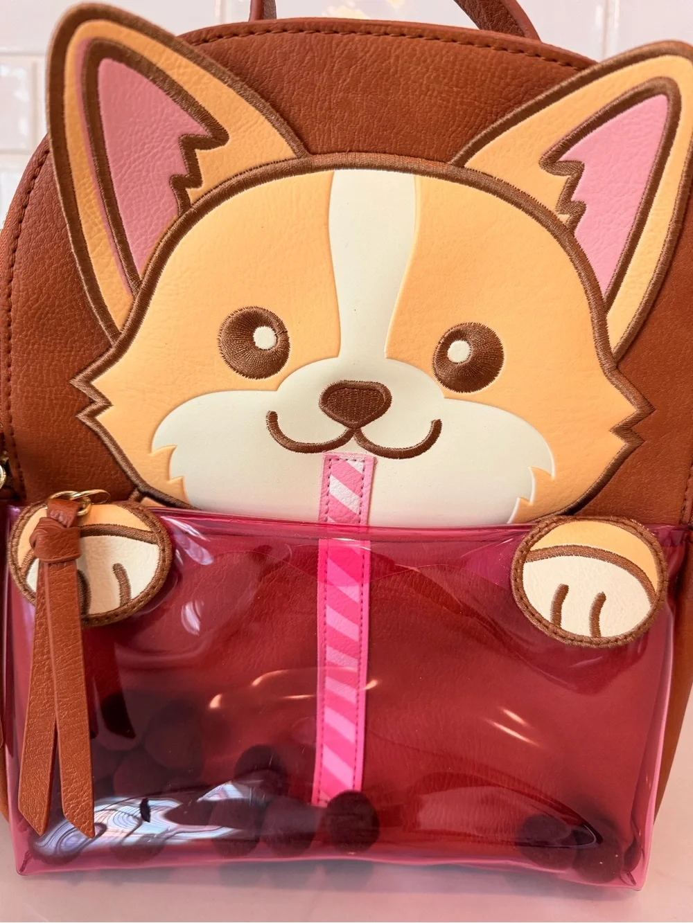 Corgi Boba Mini Backpack - BoxLunch Exclusive